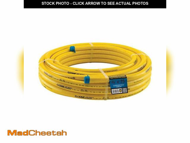 Lot 74-12590873 - Home-Flex 3/4 In. D X 75 Ft. L CSST Flexible Gas Tubing - UNUSED