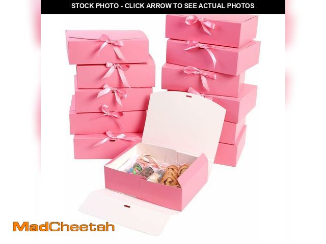 Lot 74-14268371 - HummingBox Pink Gift Box Set of 16 - Gift Boxes for Presents &amp; gifting on weddings, birthdays &a...
