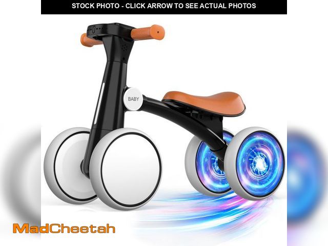 Lot 74-12181995 - PTINTYE Baby Balance Bike for 1-3 Years (10-36 Months) with Colorful Lighting Wheels &amp; Music, So...