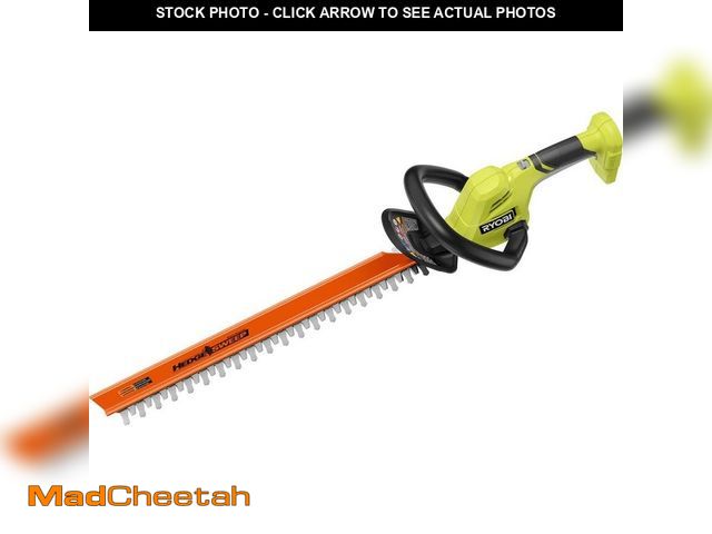 Lot 74-14441265 - RYOBI ONE+ 18V 22 in. Lithium-Ion Cordless Hedge Trimmer (Tool Only) P2609BTL - UNUSED