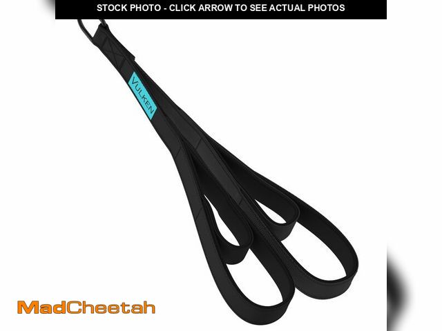 Lot 74-14154631 - Vulken Tricep Rope Cable Attachment. 28.7 Inch &amp; 22 Inch Two Lengths Built in One Pull Down Rope...