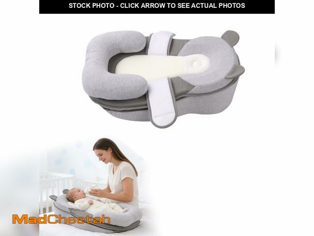 Lot 74-13564456 - XFaa Rootling Baby Feeding Pillow, Anti Overflow Feeding Pillow for Reducing Spit-Up, Safety Nursing...