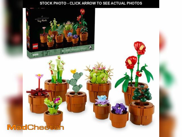 Lot 74-12604730 - LEGO Botanicals Tiny Plants - Artificial, Fake Indoor Plant Building Set for Home, Kitchen, Desk Dec...
