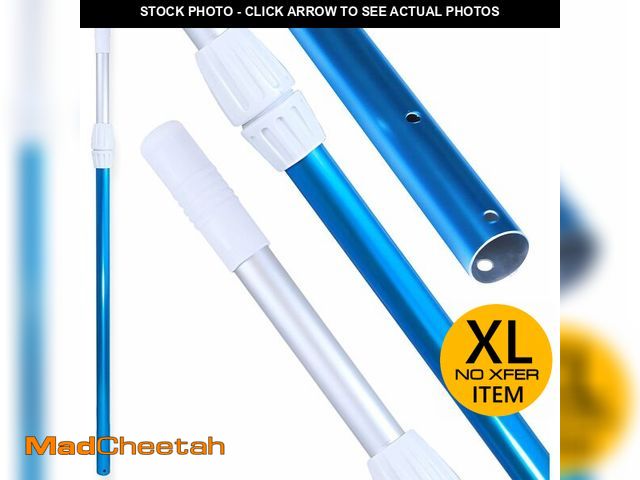Lot 74-14367595 - SWIMLINE HYDROTOOLS 83515 2-Piece Telescopic Pole 6 To 11 Feet Adjustable Telepole For Swimming Pool...