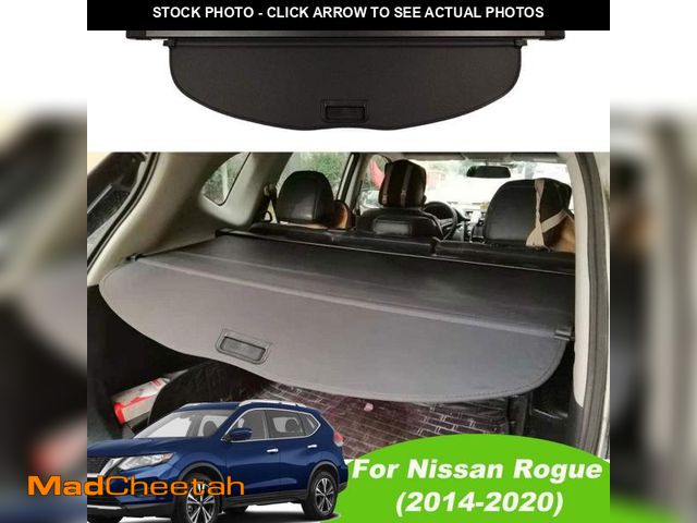 Lot 74-12223255 - Fit 2014-2020 Nissan Rogue Retractable Cargo Cover for 2014 2015 2016 2017 2018 2019 2020 Nissan Rog...