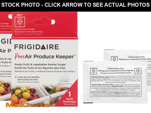 Lot 74-12436201 - Frigidaire FRPAPKRF2PK FRPAPKRF Pure Air 2 Pack Produce Keeper, White - UNUSED