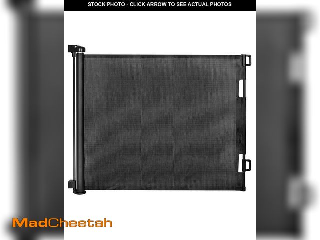 Lot 74-12143684 - Retractable Baby Gate for Doorways and Stairs, Mesh Safety Gate for Pet, Indoor &amp; Outdoor Use, O...