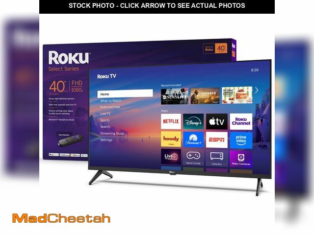 Lot 74-13791703 - Roku Smart TV Ã¢â¬â 40-Inch Select Series, 1080p Full HD TV Ã¢â¬â Roku TV with Voice Remote Ã¢...