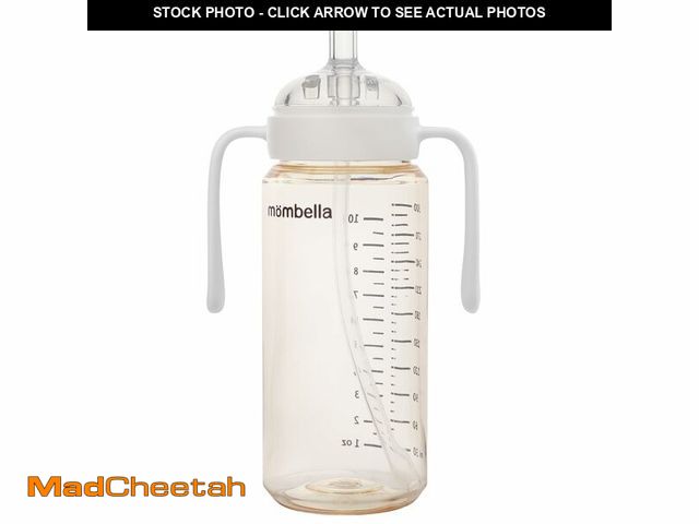Lot 74-14055491 - 2 in 1 Baby Bottles n Straw Cup with Handle, Mombella Classic PPSU Baby Bottle &amp; Sippy Cup, Todd...