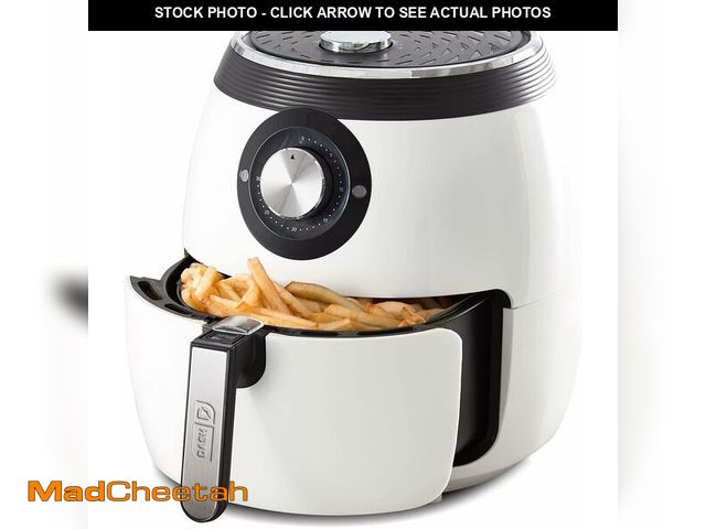 Lot 74-14591093 - Dash Deluxe Air Fryer - Adjustable Temperature Control &amp; Auto Shut-Off Feature - AirCrispÃâÃ...
