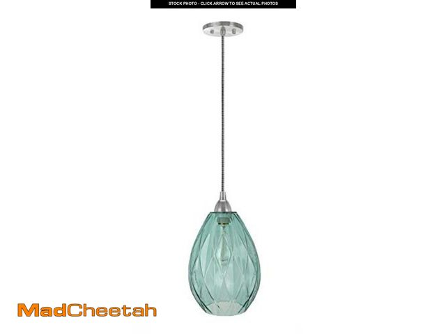 Lot 74-12367271 - Aspen Creative 61099-11 Adjustable One Mini Ceiling, Transitional Design in Satin Nickel Finish, Lig...