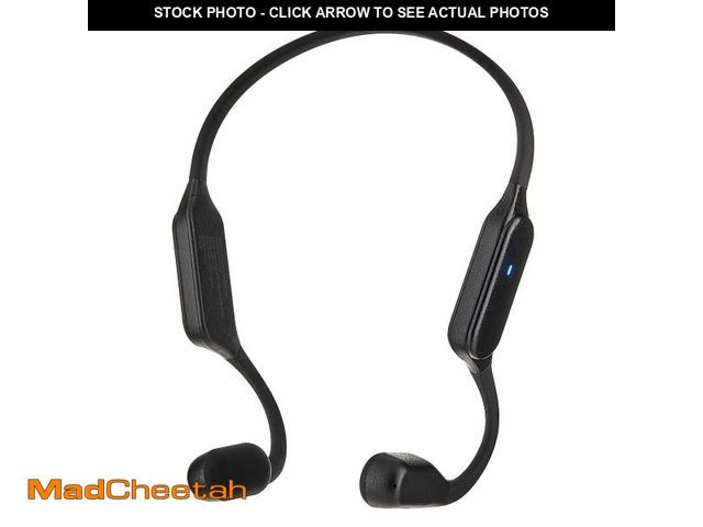 Lot 74-12527572 - onn Wireless Bone Conduction Headphones with Storage Pouch, Black - UNUSED