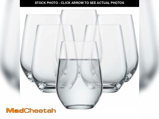 Lot 74-14068361 - SCHOTT ZWIESEL Forte Universal Tumbler (Set of 6), Versatile Drinking Glasses, Dishwasher-Safe Trita...