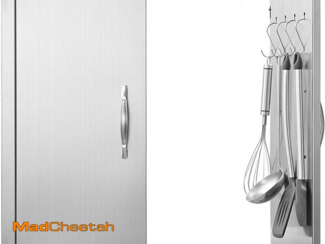Lot 74-12399417 - VEVOR BBQ Access Door, 24W x 24H Inch Double Outdoor Kitchen, Stainless Steel Flush Mount Door, Doub...