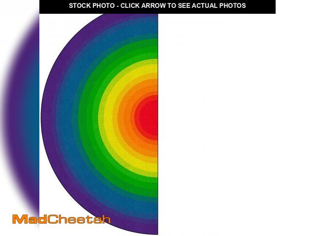 Lot 74-12281603 - Flagship Carpets Rainbow Area Rug for Kids Classroom, Home Learning Area, Playroom Mat or Childrens ...