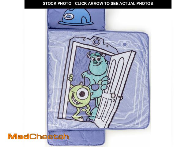 Lot 74-14148945 - Jay Franco Kids Nap Mat Cartoon Embedded Pillow &amp; Blanket Ã¢â¬â Soft 46"x20"Microfiber Sleepi...