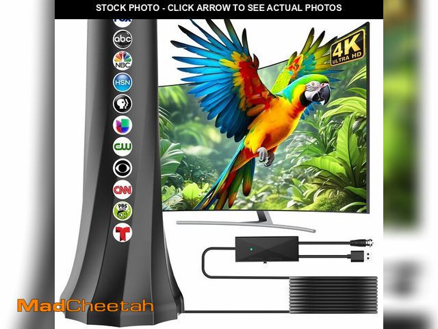 Lot 74-12697265 - 2025 TV Antenna,Antenna for Smart TV with 360ÃÂ° Signal Booster Reception,HD Antenna for Local Chan...