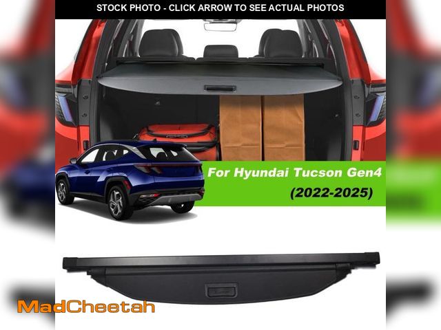 Lot 74-12513662 - Fit 2022-2025 Hyundai Tucson Retractable Cargo Cover for 2022 2023 2024 2025 Hyundai Tucson SUV Acce...