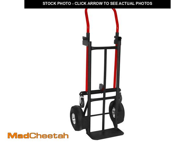 Lot 74-12671269 - *SCRATCHED* Milwaukee 800 lbs. Capacity 2-in-1 Convertible Hand Truck *SCRATCHED*  - USED