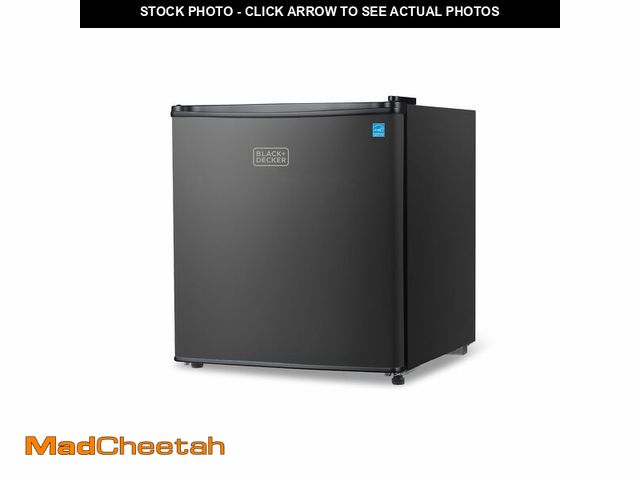 Lot 74-12773406 - (MISSING ACCESSORIES) BLACK+DECKER 1.7 Cu. Ft. Compact Refrigerator, ENERGY STAR Certified, Single D...