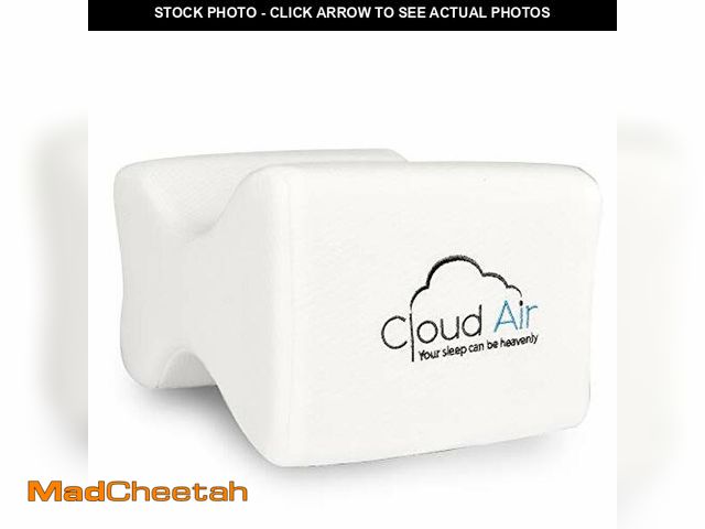 Lot 74-12674351 - Vaunn Medical Side Sleeper Memory Foam Knee Pillow and Leg Positioner Cushion to Soothe Back, Leg an...