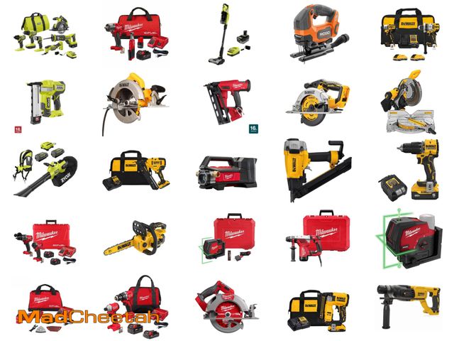 MadCheetah Holland SPECIAL EVENT Ry0bi D∈Walt Milwauk∈∈ - Tools Blowout! - January 27, 2026