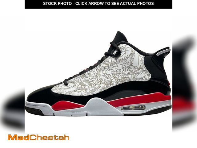 Lot 74-13763523 - Nike Men's 311046-600 Basketball Shoes, White True Red Black, 13 US - UNUSED