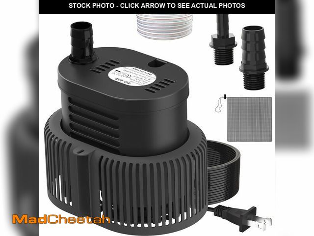 Lot 74-14212530 - Pool Cover Pump Above Ground - Submersible Sump Pump, Swimming Water Removal Pumps, with Drainage Ho...