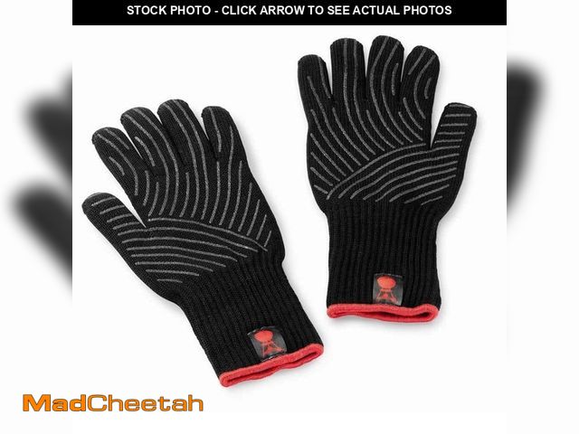 Lot 74-12664029 - Weber Premium BBQ Grill Glove Set (Large/X-Large) - UNUSED