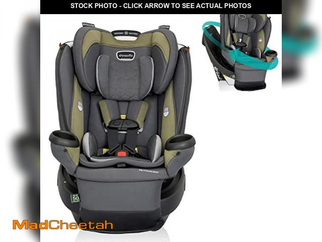 Lot 74-12210683 - Evenflo Revolve360 Extend Convertible Car Seat with 360 Degree Rotation, Extended Rear-Facing, Forwa...