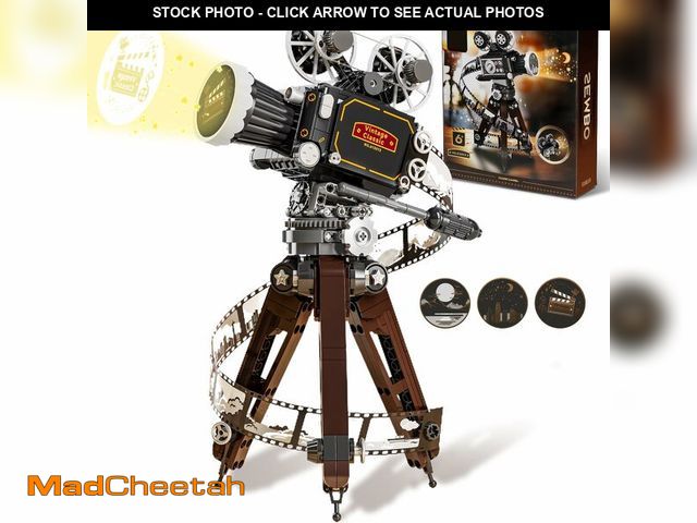 Lot 74-12969126 - AKWME 3 in 1 Retro Camera Building Set for Adults,Ideas Movie Art Camera Collectible Display Mode, M...