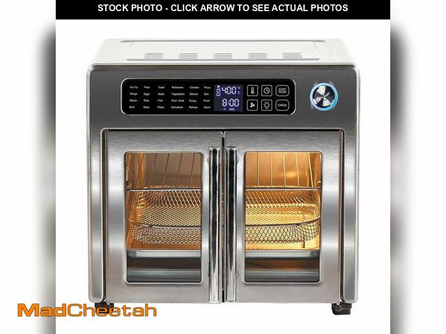 Lot 74-12636755 - Emeril Lagasse Stainless Steel 10-in-1 French Door AirFryer 360 - UNUSED