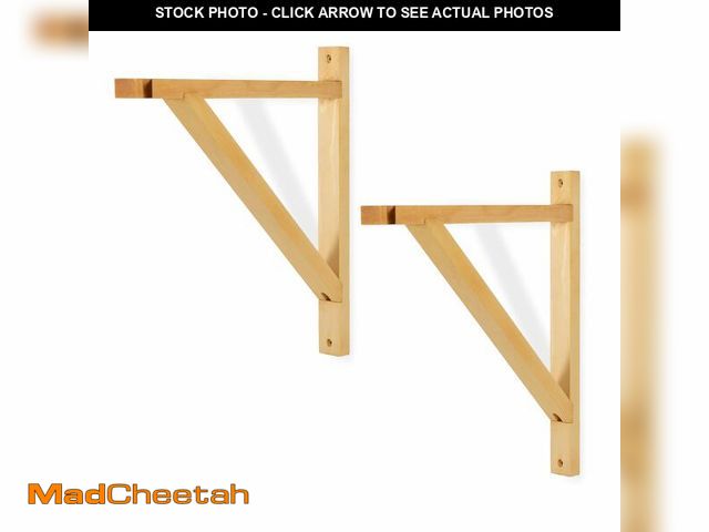 Lot 74-13574161 - Rustic State Palma Wall Mount Wood Triangle Sconce Bracket for Plug in Hanging Pendant Light Lamp Co...