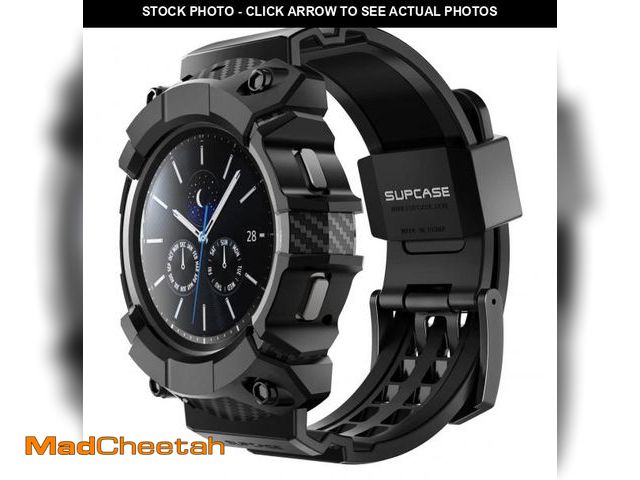Lot 74-11557186 - SUPCASE for Samsung Galaxy Watch 4 Classic Band with Case 46mm (Unicorn Beetle Pro), [Military-Grade...