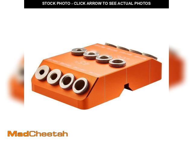 Lot 74-12804689 - SKYSHALO Portable Drill Guide 30/45/90ÃâÃÂ° Jig, 4-Sizes, Aluminum Alloy, for Drilling Angled Ho...