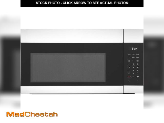 Lot 74-12855744 - Frigidaire 30 in. Over-the-Range Microwave in White with Dishwasher Safe Grease Filter and Vent - UN...