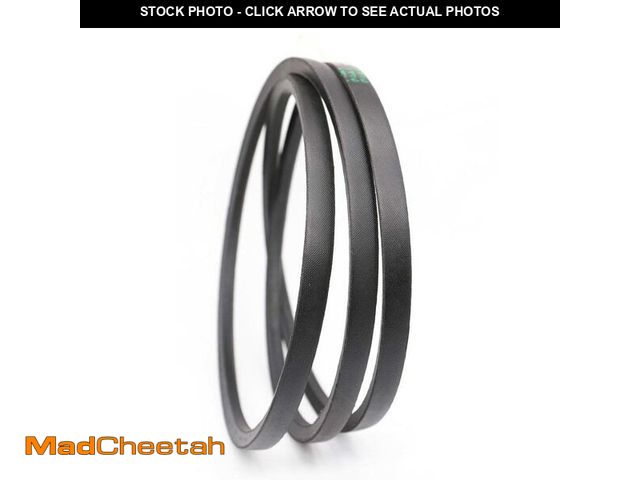 Lot 74-12605039 - LTACOOL Mower Deck/Engine to Blade Belt 5/8" x 123" Compatible with AYP/Husqvarna/Dixon 539117245 Ba...