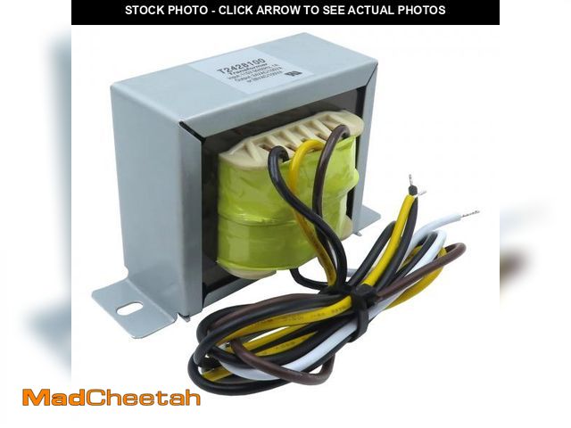 Lot 74-11549141 - Dual Voltage Transformer T2428100 24VAC or 28VAC/100VA, 120VAC Input - USED