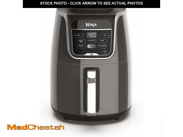 Lot 74-13011357 - Ninja | XL Single Basket Air Fryer | 5.5 QT Capacity fits 3lbs of Wings | 5-in-1Air Fry, Roast, Bake...