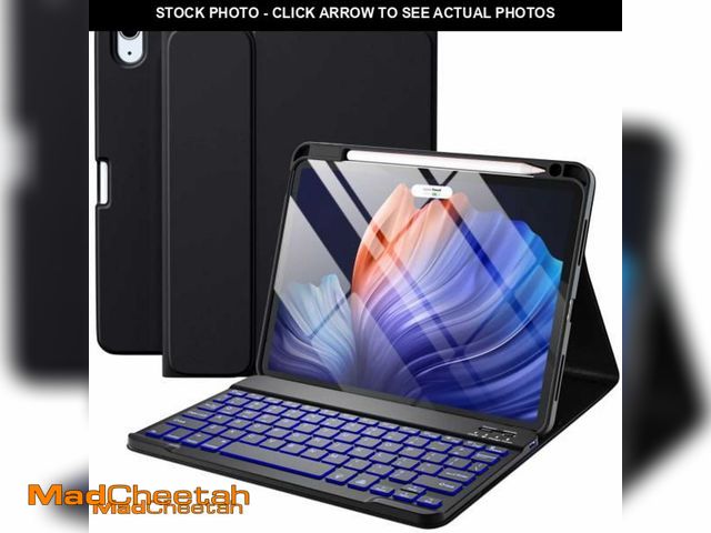 Lot 74-11503326 - Harvopu Compatible for iPad Air 11-inch/ 10.9" Air 5th 4th Generation Case with Keyboard - Backlit D...