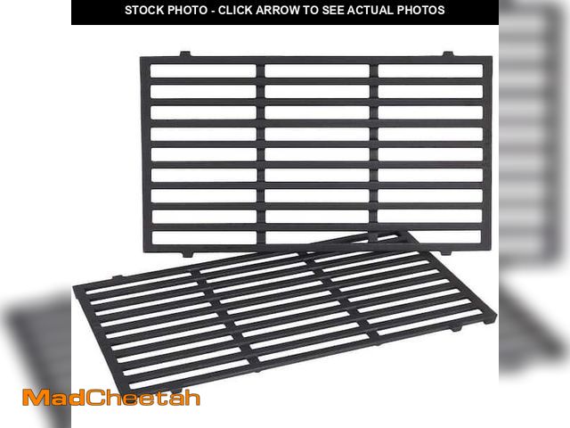 Lot 74-14319523 - SHINESTAR 7637 Grill Grates Replacement for Weber Spirit E-210 S-210, Spirit II 200 Series Cast Iron...