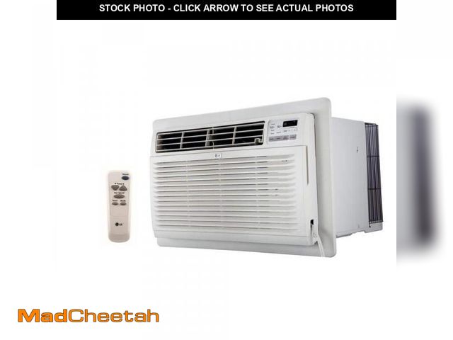 Lot 74-12174869 - LG 11,800 BTU 115-Volt Through-the-Wall Air Conditioner Cools 540 Sq. Ft. with Remote in White - USE...