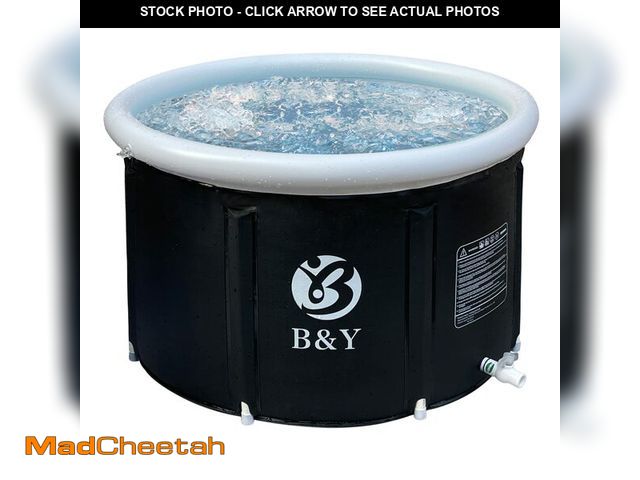 Lot 74-13540416 - B&amp;Y Ice Bath Tub, Foldable Bathtub for Athletes, Portable Cold Plunge Tub for Cold Water Therapy...