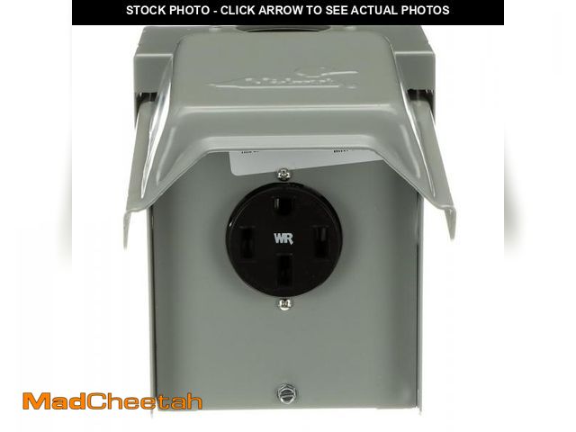 Lot 74-12531625 - MIDWEST U054P Ã¢â¬Â¢ Weatherproof Temporary RV Outlet Ã¢â¬Â¢ 50A 14-50 RWR Ã¢â¬Â¢ Power Supply Ã¢...