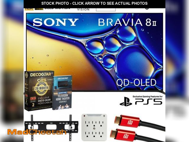 Lot 74-12153229 - Sony K55XR80M2 55 Inch Class BRAVIA 8 II 4K OLED UHD Smart Google TV - UNUSED