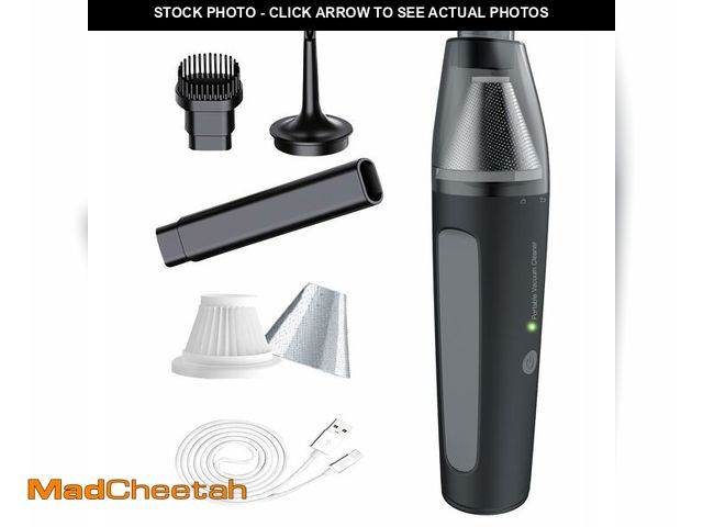 Lot 74-12440737 - PATO Handheld Vacuum, 13000PA Portable Cordless Car Vacuum Cleaner, Suction and Blow 2-in-1 Dust Rem...