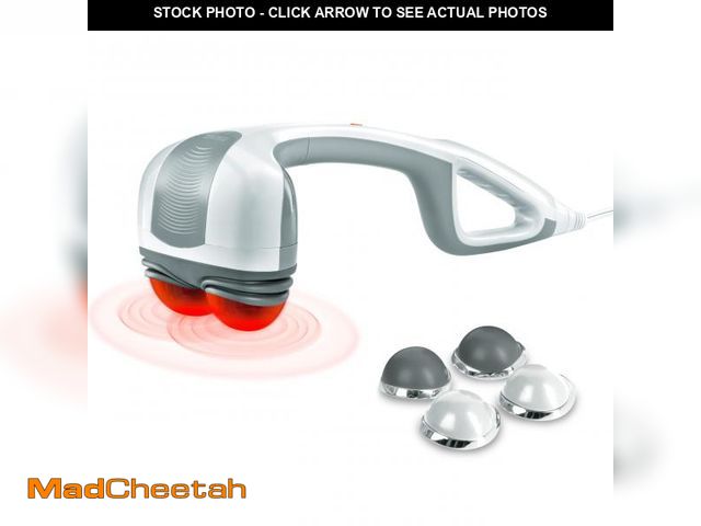 Lot 74-12437237 - Homedics Back Massager - Heated Automatic Percussion Back, Body and Neck Massager with Dual Pivoting...