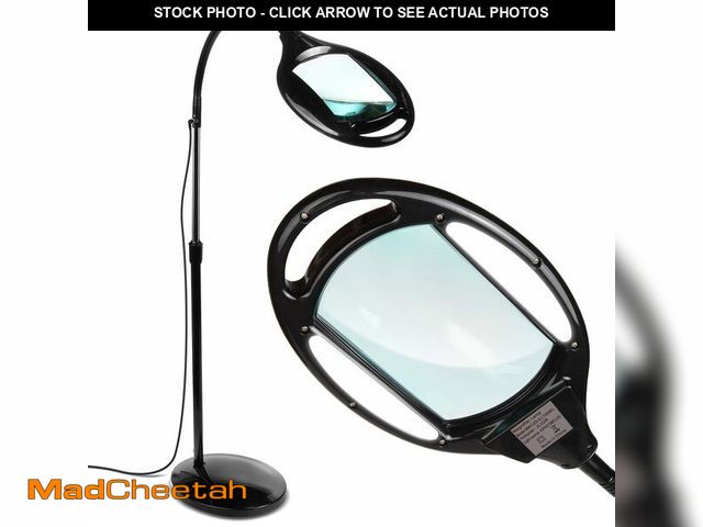 Lot 74-13697865 - Brightech LightView Pro Magnifying Floor Lamp - Hands Free Magnifier with Bright LED Light for Readi...