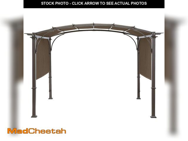 Lot 74-14065794 - Universal Doubleton Steel Pergola Replacement Cover for Pergola Structures L-PG080PST, 80''x 205'' (...