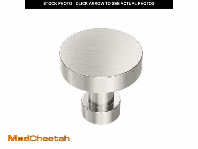 Lot 74-13540501 - Banqin 10 Pack Cabinet Knobs Brushed Nickel Drawer Knobs Solid Dresser Knobs, Modern Kitchen Cabinet...